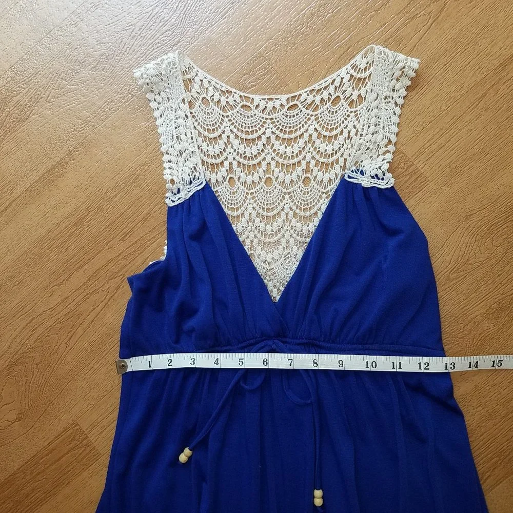 Maurices Navy Crochet Back Sundress - Picture 11 of 13